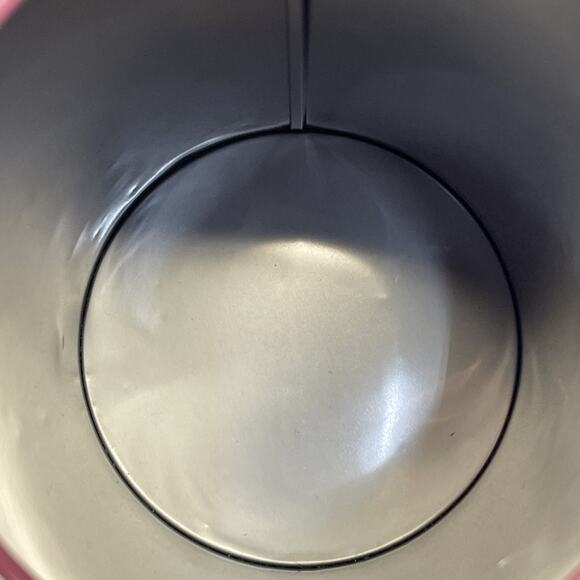 HTF Vintage 1997 Pink Sanrio Character Town Tin Storage Can - Picture 10 of 11